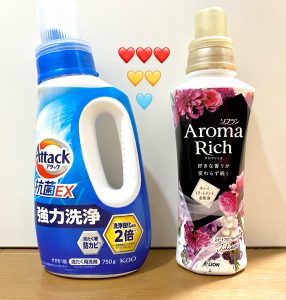 アタック抗菌Eとアロマリッチ