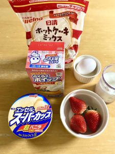 ホットケーキ材料